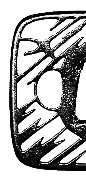 medieval iron cast jewellery