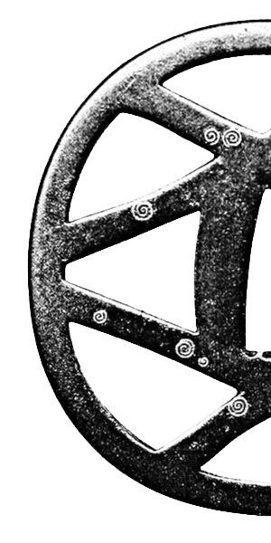 medieval iron cast jewellery